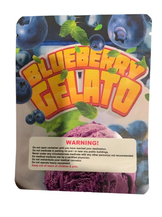 Blueberry Gelato Mylar 3.5