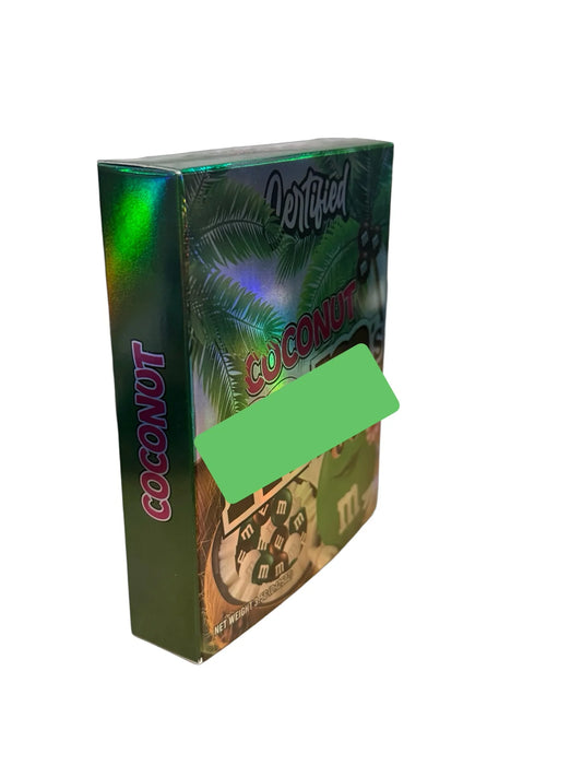 Coconut Em & Em’s 3.5g Mylar Bags & Boxes Certified