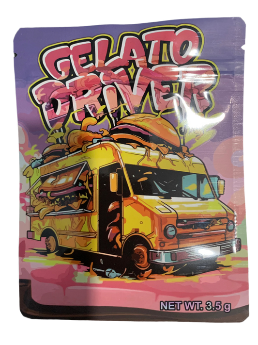 Gelato Driver Mylar Bag 3.5g