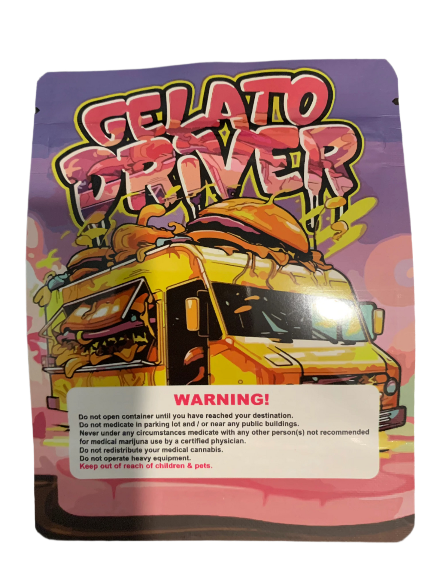 Gelato Driver Mylar Bag 3.5g