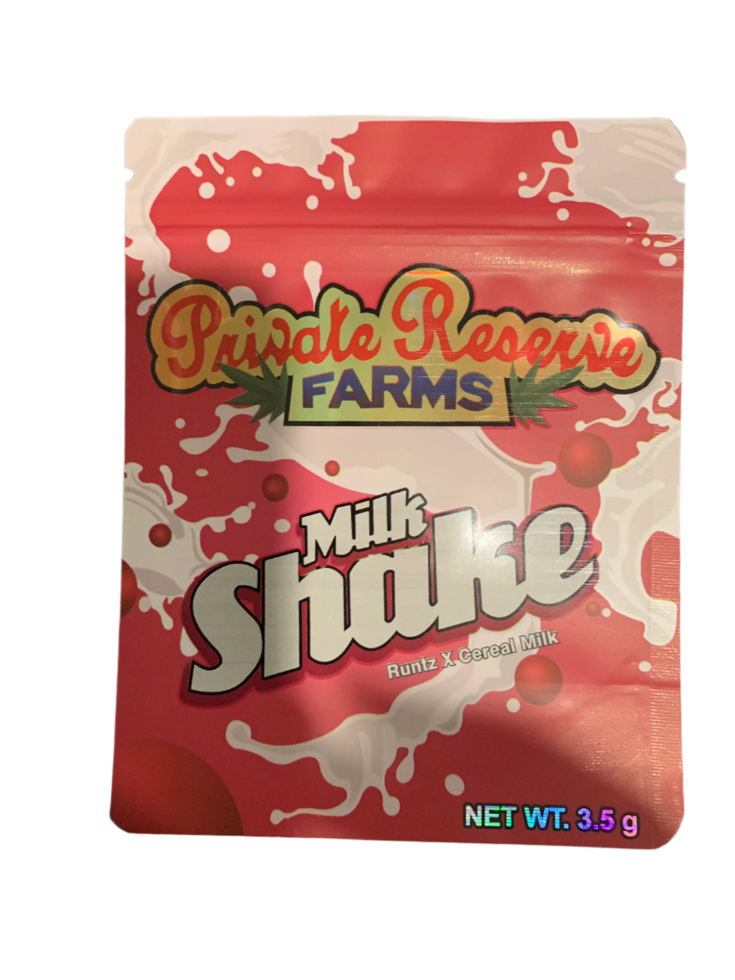 Milk Shake Mylar Bag 3.5g
