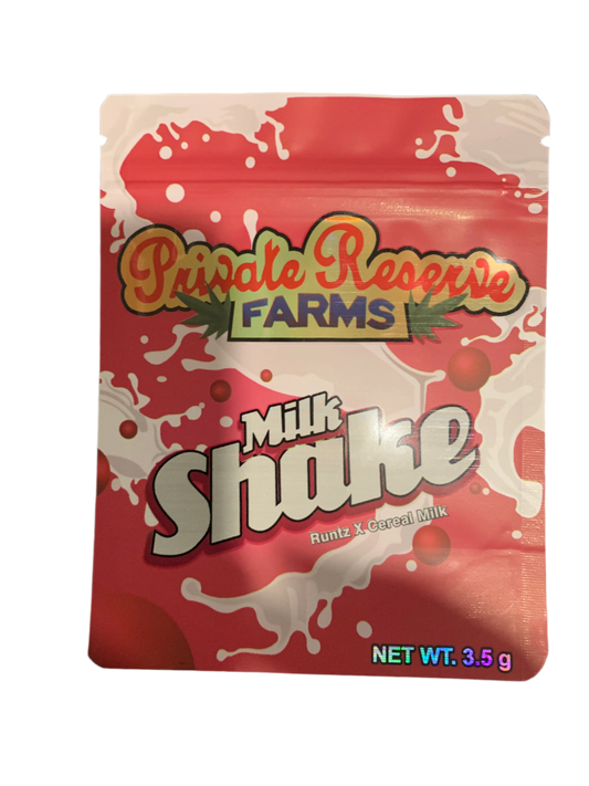 Milk Shake Mylar Bag 3.5g
