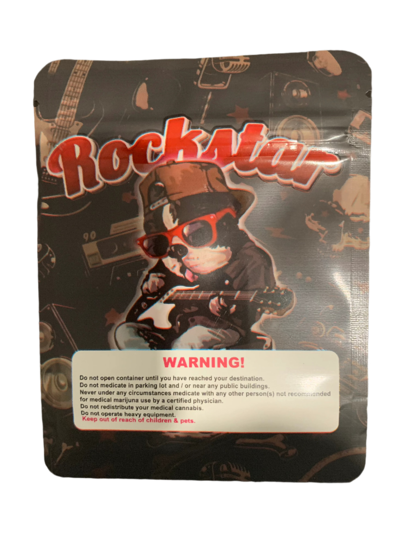 Rockstar Mylar Bag 3.5g