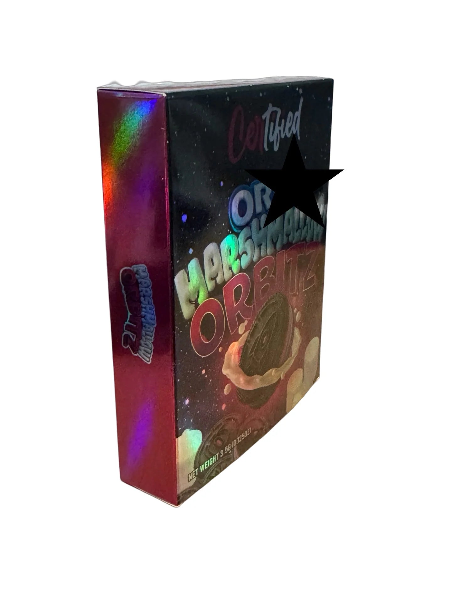 Marshmallow Orbitz Oreoz 3.5g Mylar Bags & Boxes Certified
