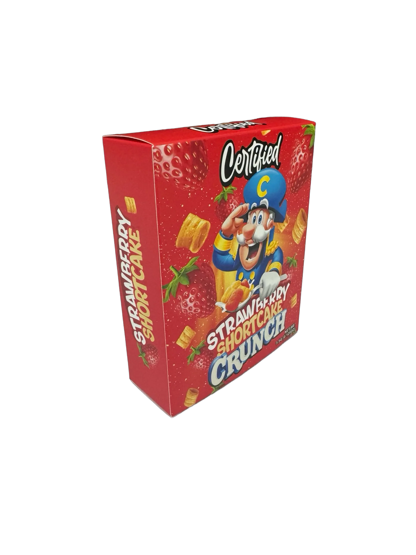 Strawberry Shortcake Crunch 3.5g Mylar Bags & Boxes Certified